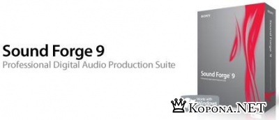 SONY Sound Forge 9.0d Build 433