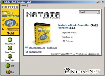 Portable Natata Ebook Compiler Gold 2.2.1