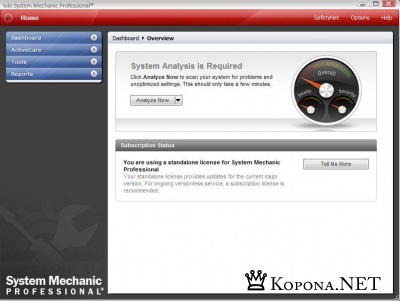 System Mechanic Professional 7.5.6