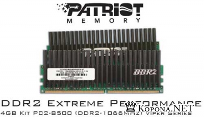 "" 4   Viper DDR2-1066  Patriot