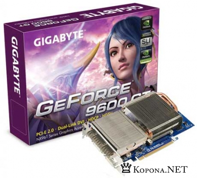 GeForce 9600 GT  Gigabyte    