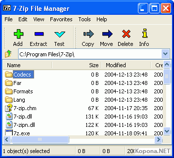 7-Zip 4.58 Alpha 9