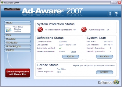 Ad-Aware 2007 7.0.2.7 Free