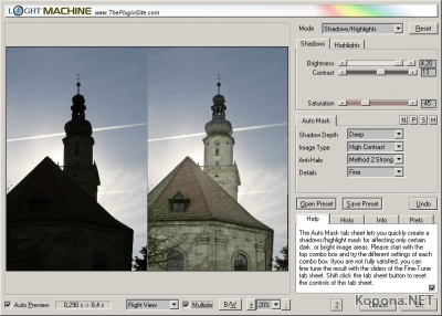 LightMachine v1.02 for Adobe Photoshop