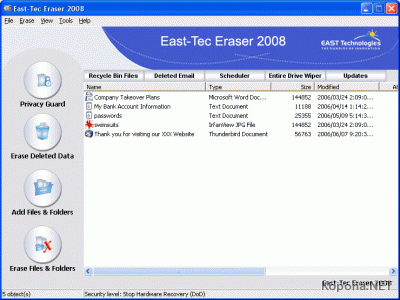 East-Tec Eraser 2008 8.9.1.100