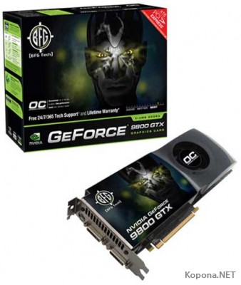 BFG     GeForce 9800 GTX