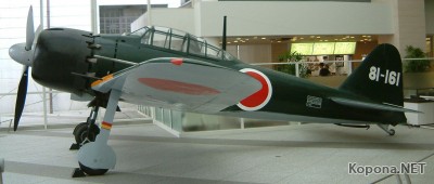 Модель самолёта A6M Zero