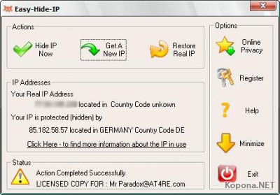 Easy-Hide-IP 1.6