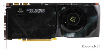 "׸"  XFX GeForce 9800 GTX Black Edition