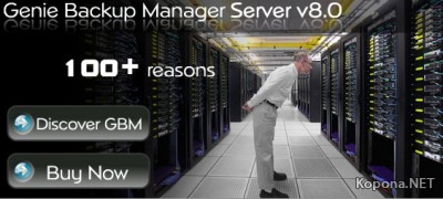 Genie Backup Manager Pro / Server v8.0.318.488