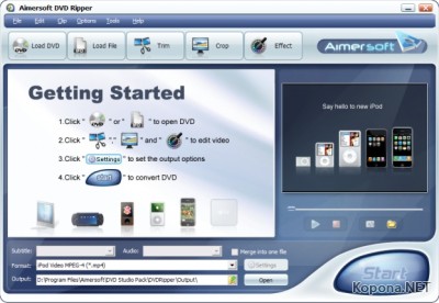 Aimersoft DVD Studio Pack 1.2.1.0