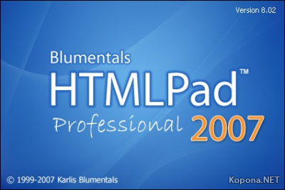 Blumentals HTMLPad 2008 Pro v9.0.0.89 RC