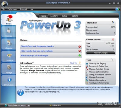 Ashampoo PowerUp v3.20