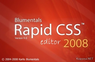Blumentals Rapid CSS 2008 v9.0.0.95 RC