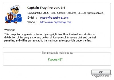 Captain Tray Pro 6.4