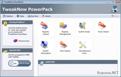 TweakNow PowerPack 2006 Professional v2.0.2 RETAIL