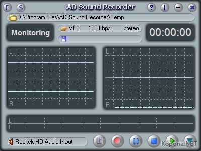 Adrosoft AD Sound Recorder v4.2