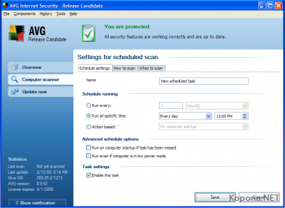 AVG Internet Security 8.0.93 Build 1323