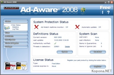 Ad-Aware 2008 7.1.0.10 Free