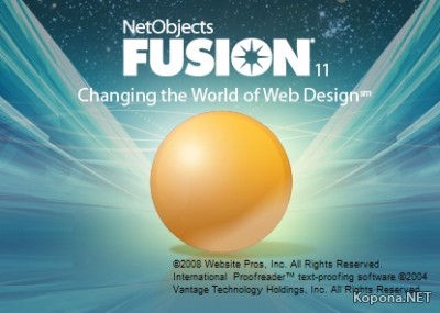 NetObjects Fusion v11.00.000.5010