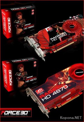   Radeon HD 4800  Force3D