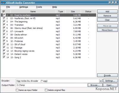 Xilisoft Audio Converter v2.1.69.0627