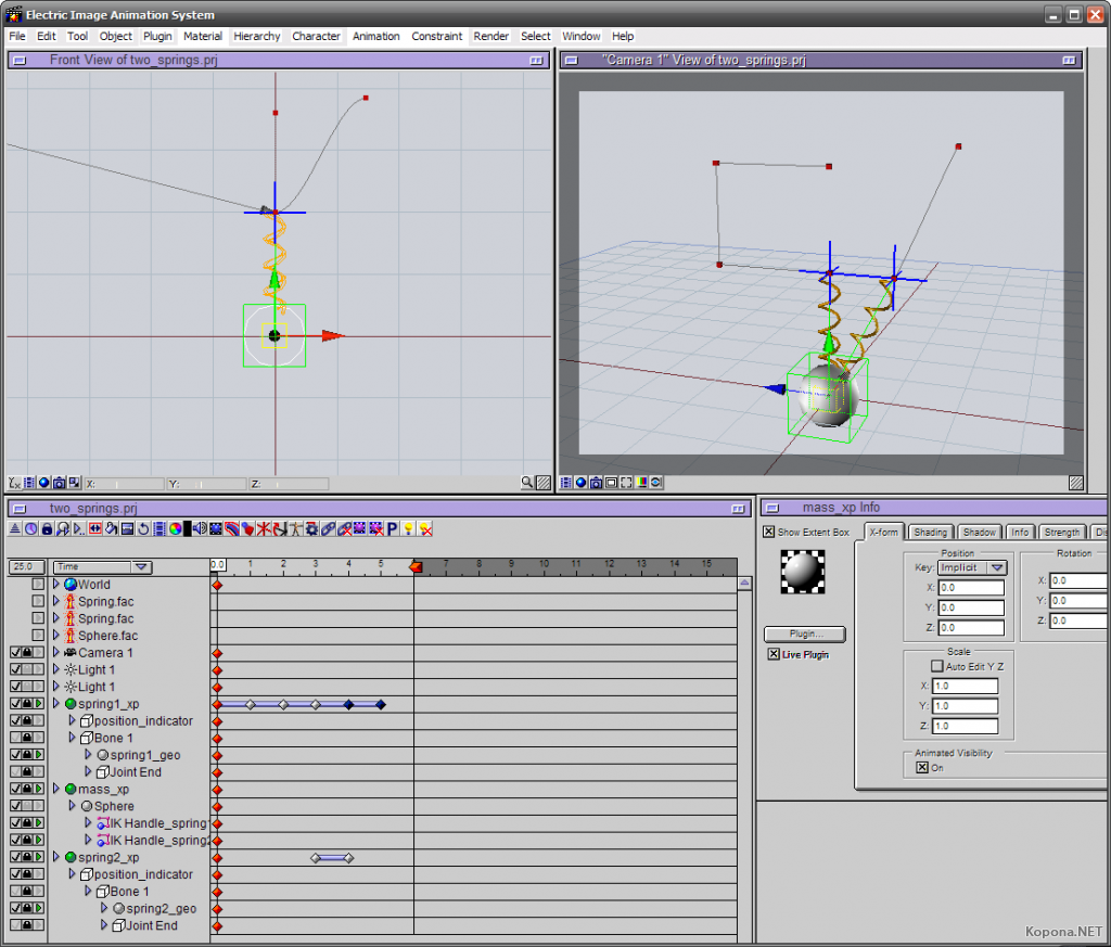 Cambridge Animation Systems Animo 6.0 1217440620_eias_interface