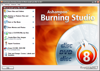 Ashampoo Burning Studio v8.03
