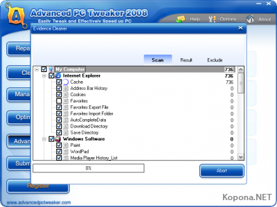 Advanced PC Tweaker 2008 v3.5