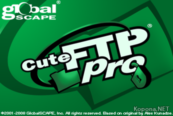 CuteFTP Pro v8.3.1 Build 08.07.2008.1