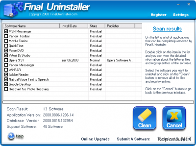 Final Uninstaller v2.1.2