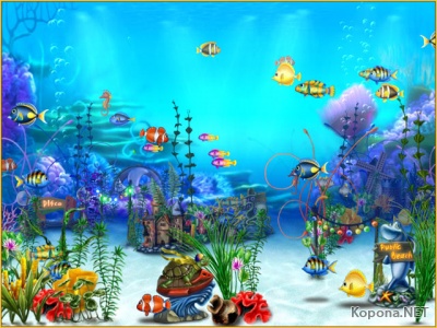 Astrogemini Exotic Aquarium 3D Screensaver v1.0