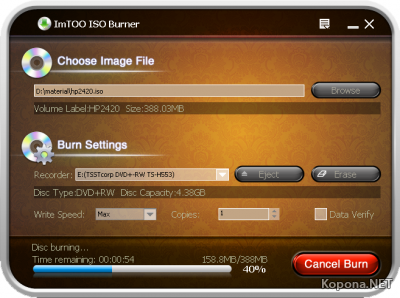 ImToo ISO Burner 1.0.31
