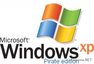 Windows XP пиратского производства почернеет
