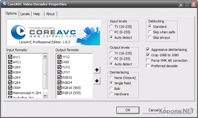 CoreAVC Professional Edition v1.9.0