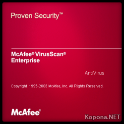 McAfee VirusScan Enterprise v8.7i Retail CzW
