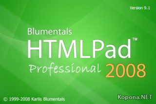 Blumentals HTMLPad 2008 Pro 9.5.1.105 Retail - CRD