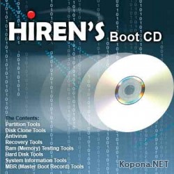 Hiren's BootCD 9.6 + Rus Patched Hiren's BootCD 9.6