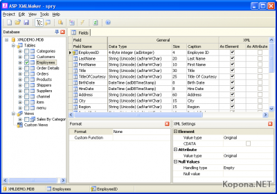 ASP XMLMaker v3.1.0.1