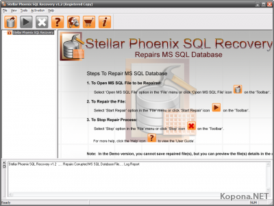 Stellar Phoenix SQL Database Recovery 1.2.0.0