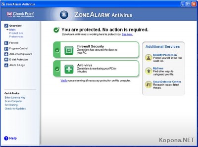 ZoneAlarm AntiVirus 8.0.298.004