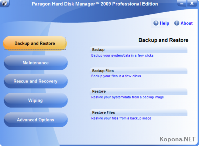 Paragon Hard Disk Manager 2009 Pro FOSI