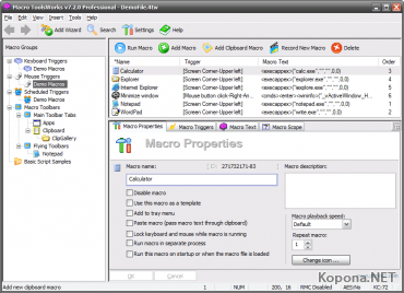 Macro ToolWorks Professional Edition v7.2.5