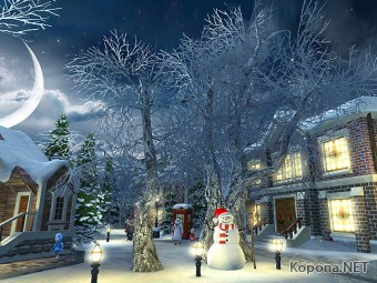 Snow Village 3D Screensaver v1.1.0.2
