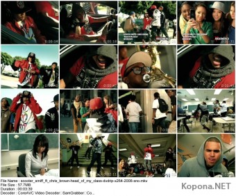 Scooter Smiff Ft Chris Brown - Head Of My Class - DVDRip/x264 (2008)