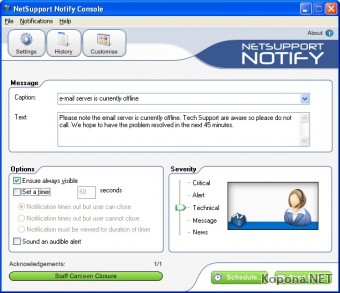 NetSupport Notify v2.0