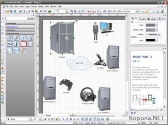 ConceptDraw Office Pro 8.0.5.2