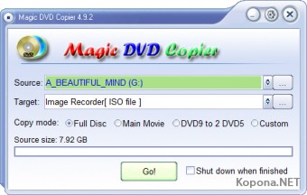 Magic DVD Copier 4.9.2