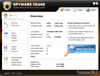 Spyware Cease v6.4.2