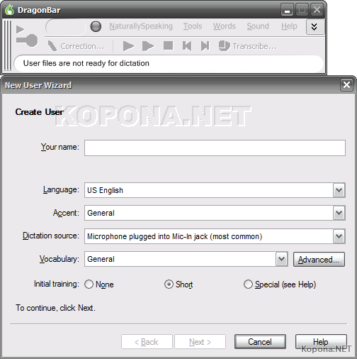 Nuance Dragon Naturally Speaking V10.1 PREFERRED Setup Free 1245004620_nuance_dragon_speaking_10_interface